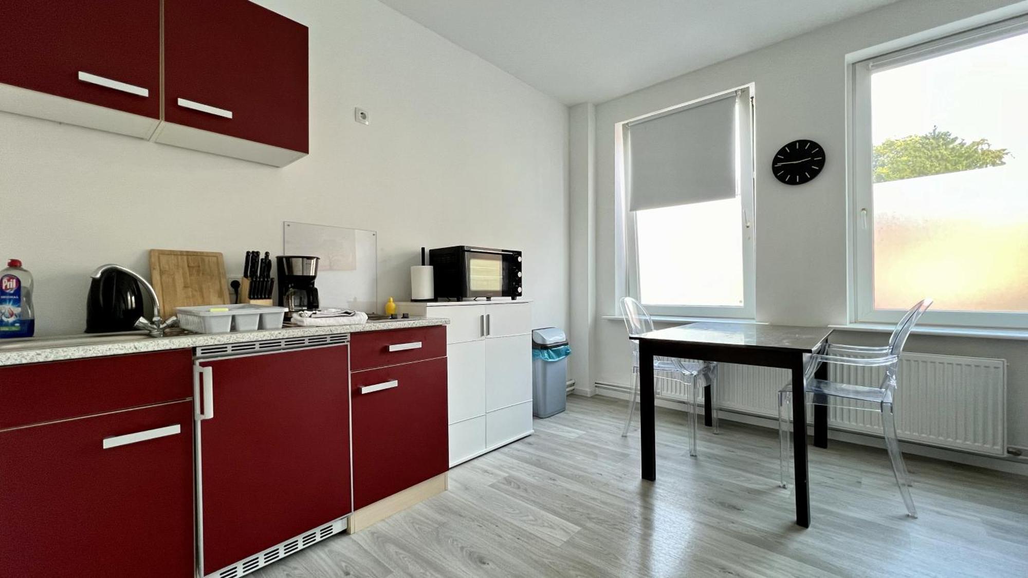 Studio-Apartments Fuer Monteure & Businessgaeste Zentral In Neumünster Buitenkant foto