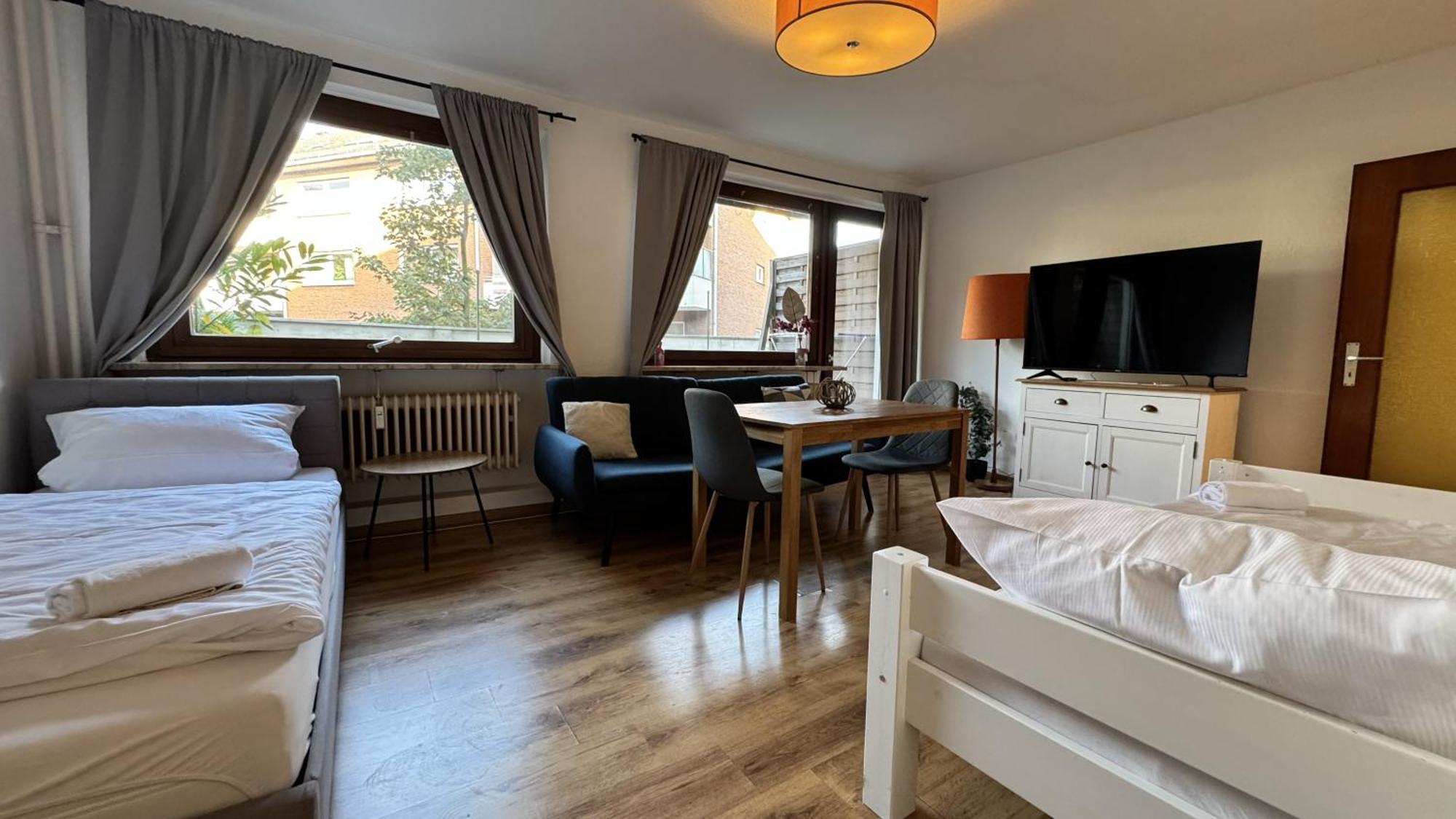 Studio-Apartments Fuer Monteure & Businessgaeste Zentral In Neumünster Buitenkant foto