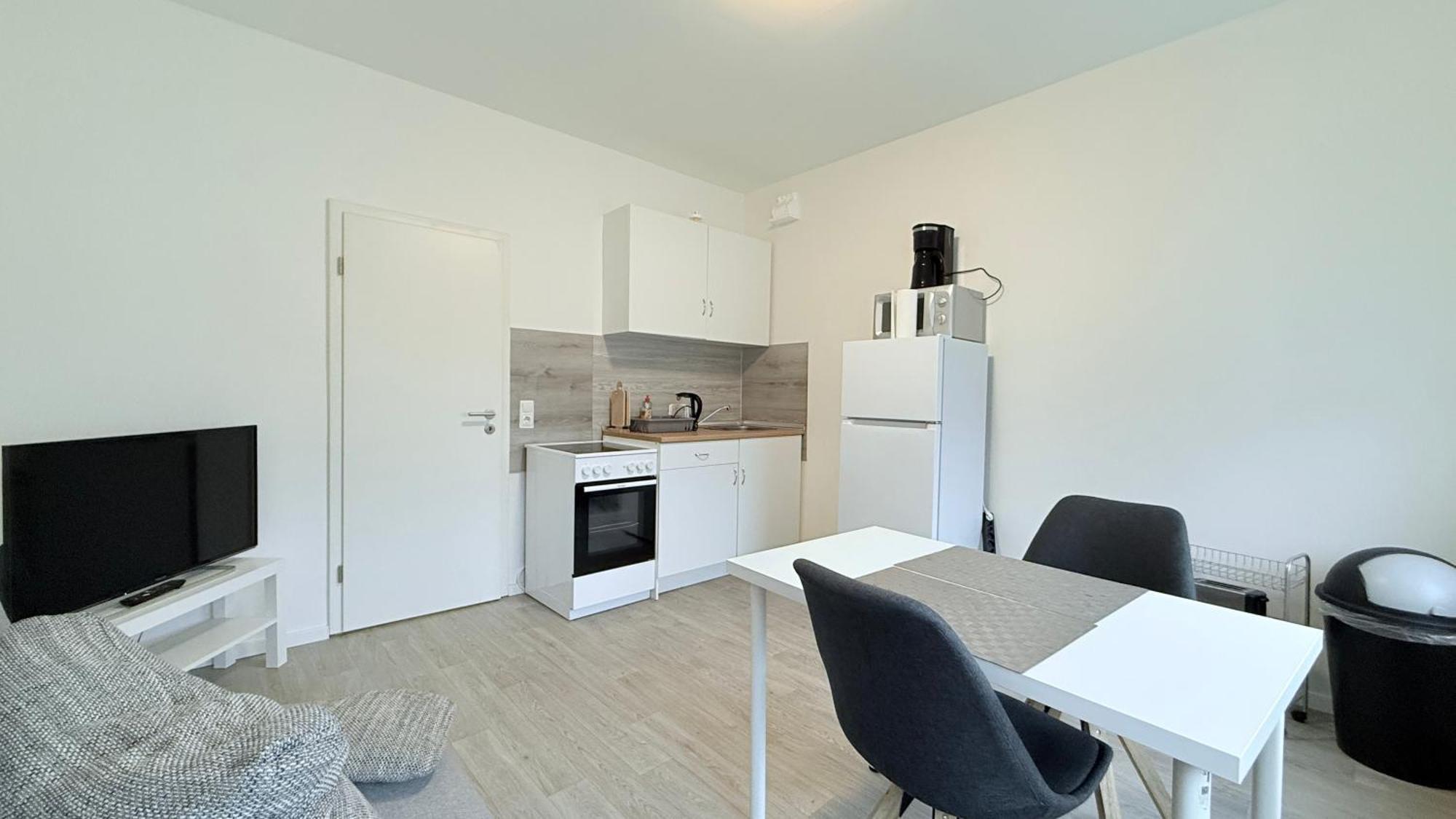 Studio-Apartments Fuer Monteure & Businessgaeste Zentral In Neumünster Buitenkant foto